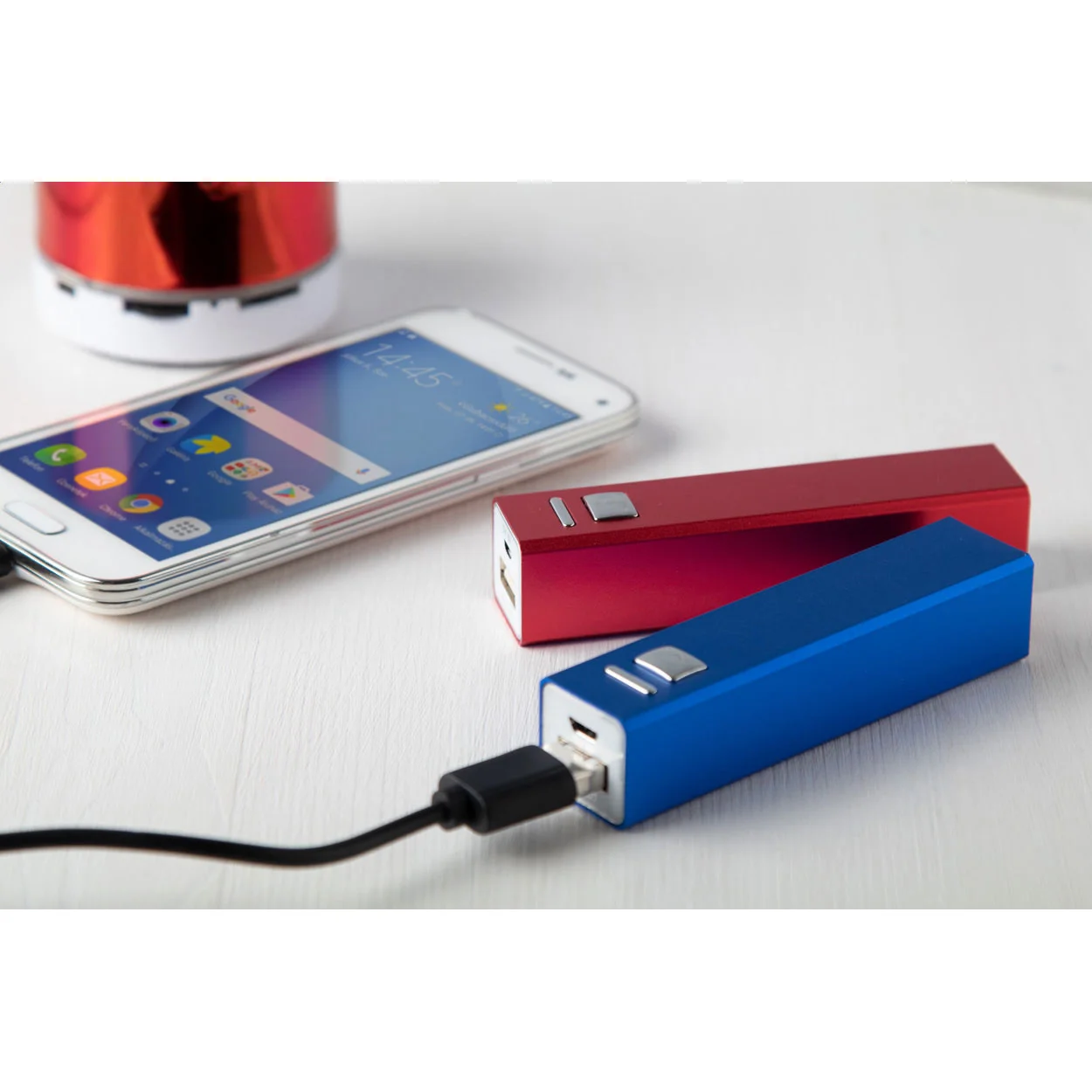 Powerbank Balzur, rot – Bild 4