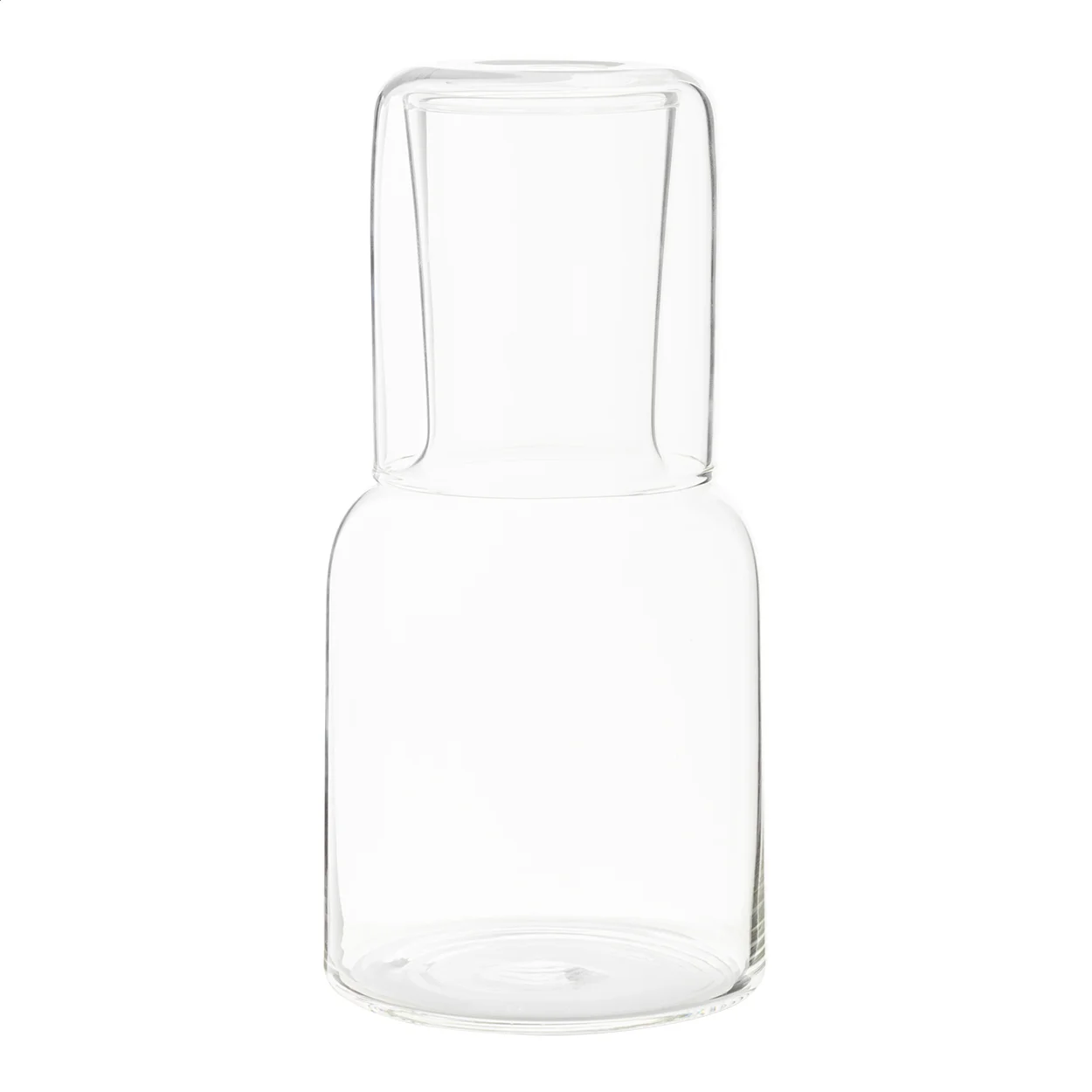 Getränkeset: Karaffe und Glas Palmer, transparent – Bild 5