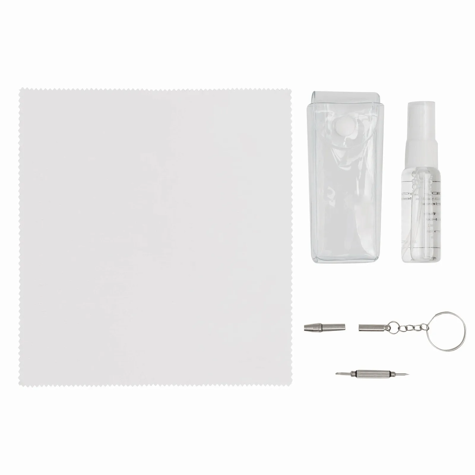 VIEW - Brillen-Reinigungsset transparent, transparent – Bild 2
