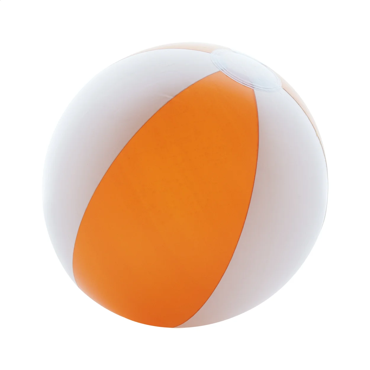 Strandball (ø28 cm) Byron, orange, weiß – Bild 2