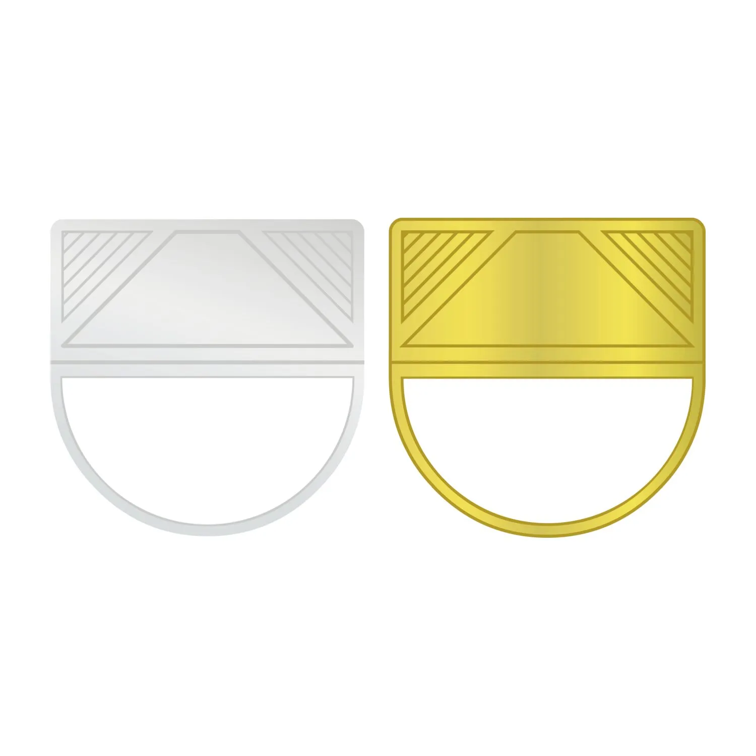 ROMINOX® Eckenklammer Corner Snap in Gold, idealer Mailingartikel für Dokumente, Büroklammer mit bis zu 10 Seiten Klemmkraft, silber – Bild 8