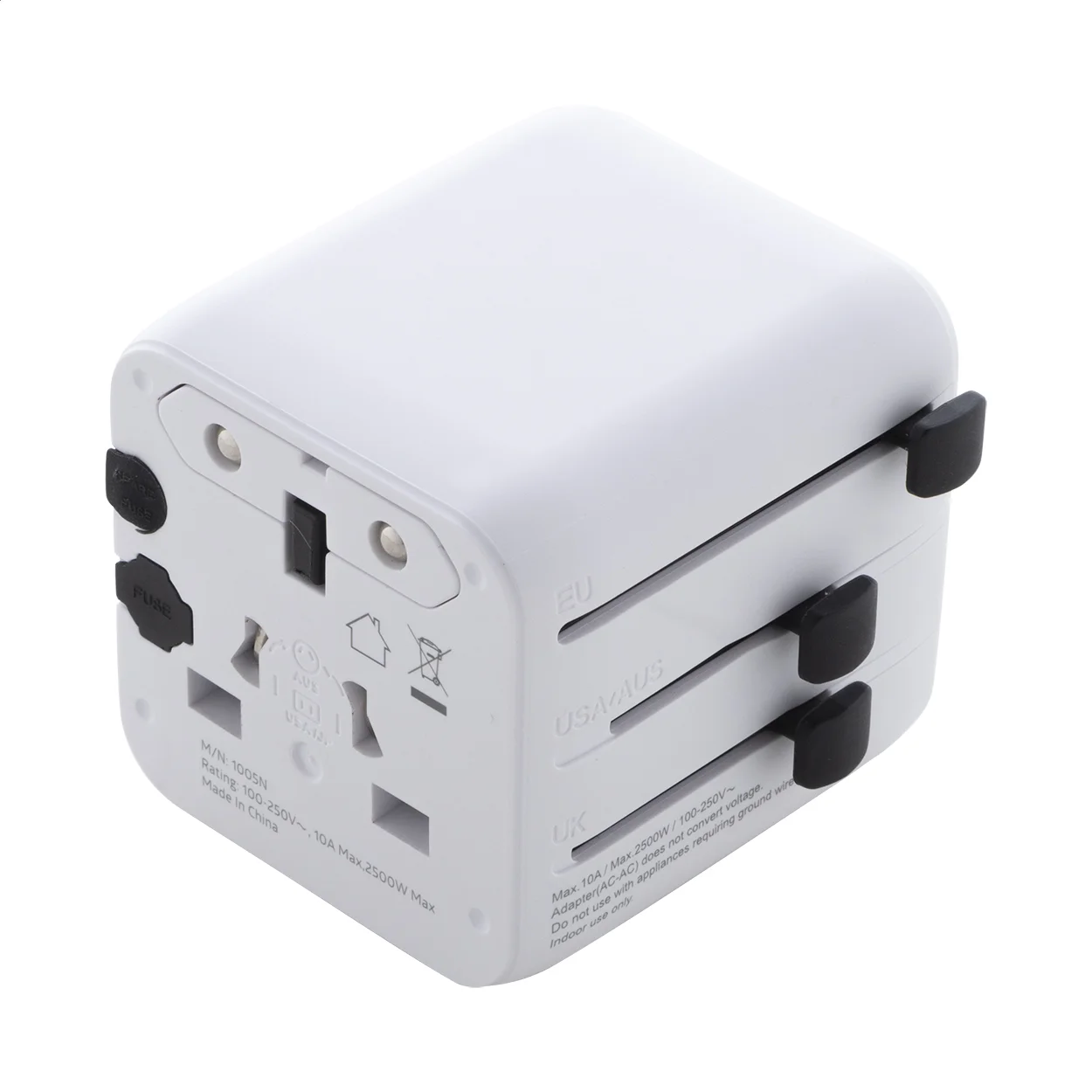 RPC-Reiseadapter Jetsetter Pico, weiß – Bild 2