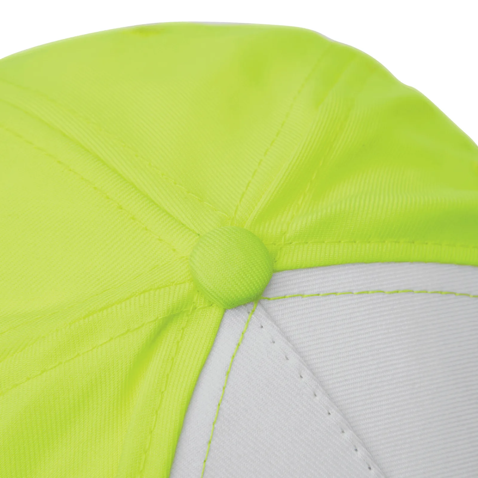 SHINY - 5-Panel-Baseball-Cap, gelb, weiß – Bild 6