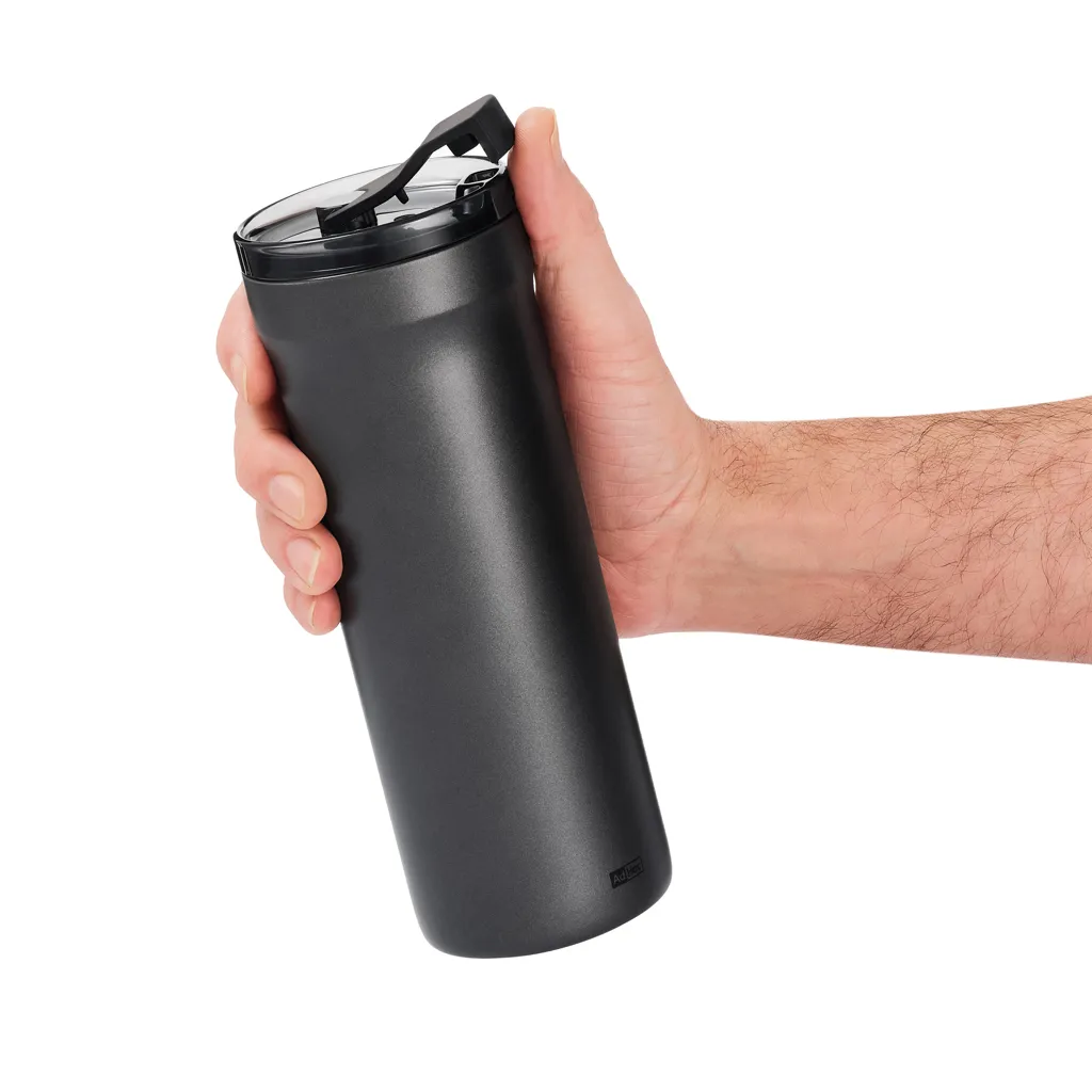 AdHoc Thermobecher Pulse, grau – Bild 3