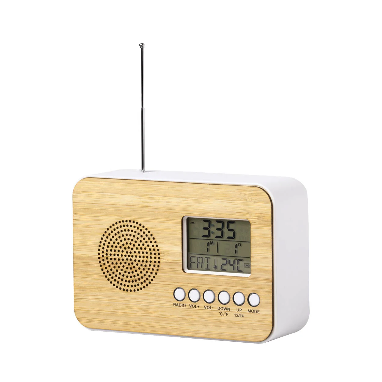 Radio-Tischuhr Bordio