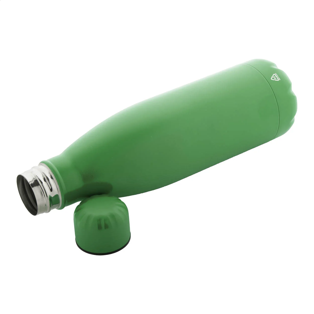 Flasche Refill aus recyceltem Edelstahl, grün – Bild 2