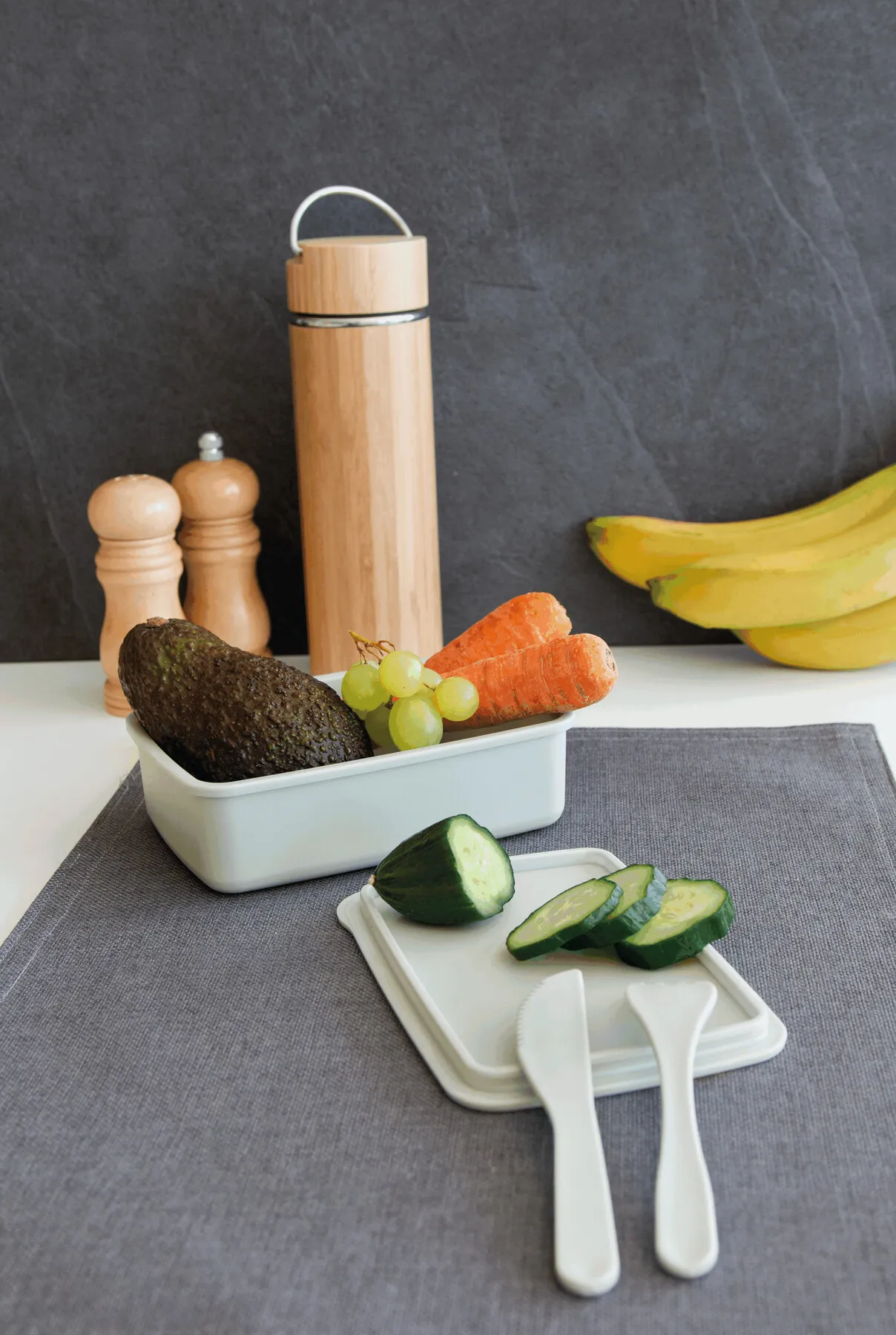 NOONTIME - Lunchbox, grau – Bild 7