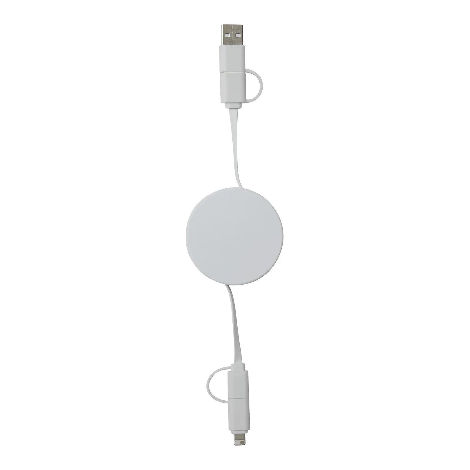 TRANSFER ROUND - Lade- und Datenkabel, weiß – Bild 3