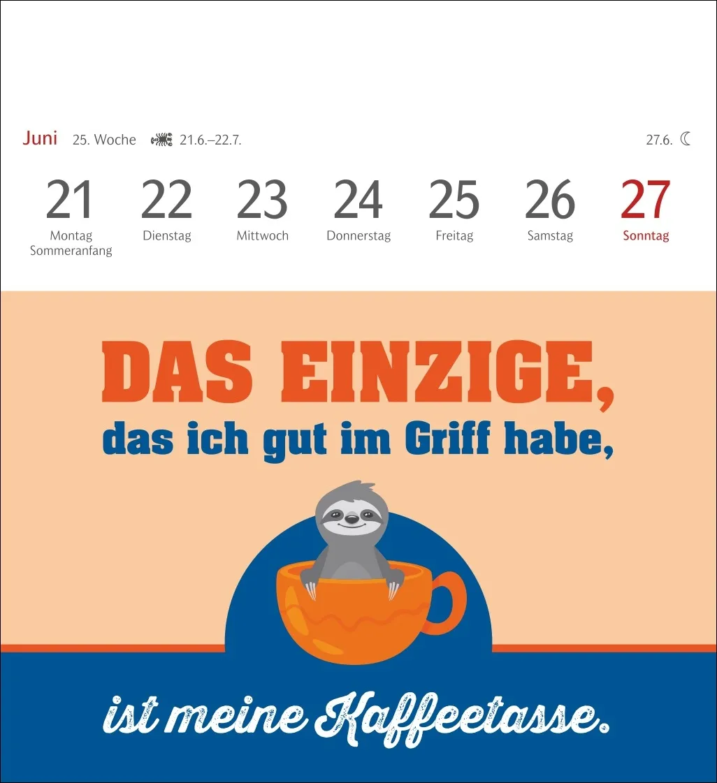 Der fette Vogel bricht den Ast Postkartenkalender 2027 – Bild 7