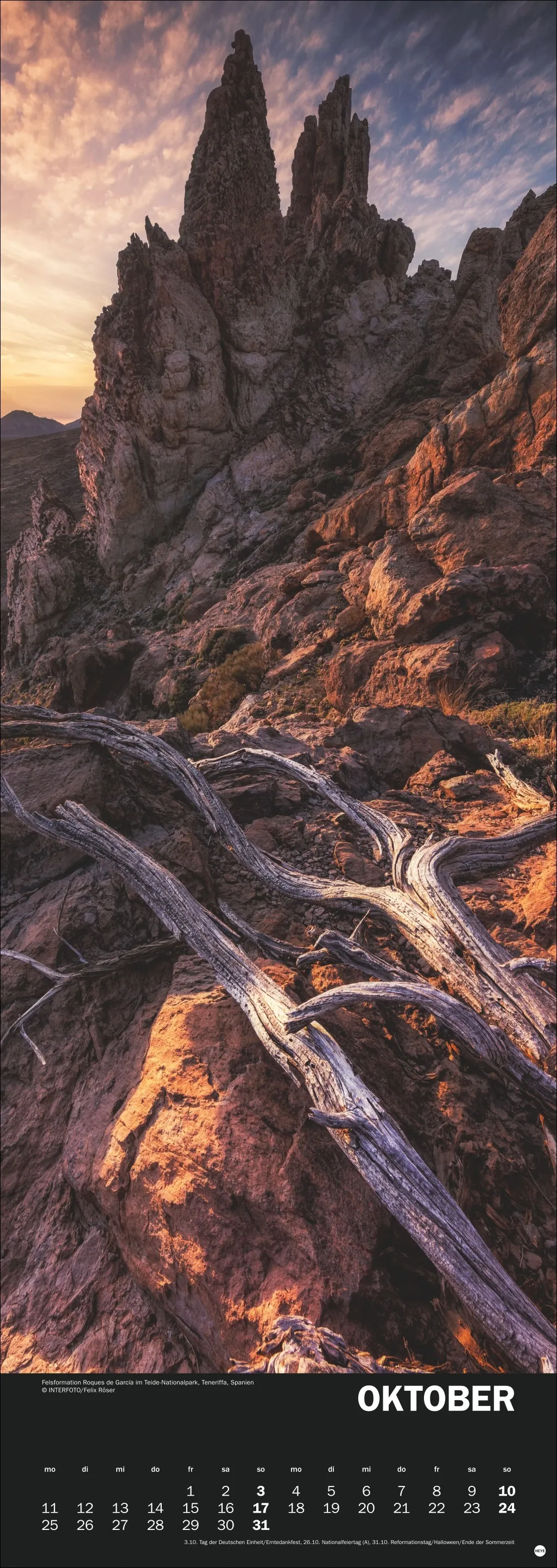 Naturgewalten Vertical Wandkalender 2027 – Bild 11