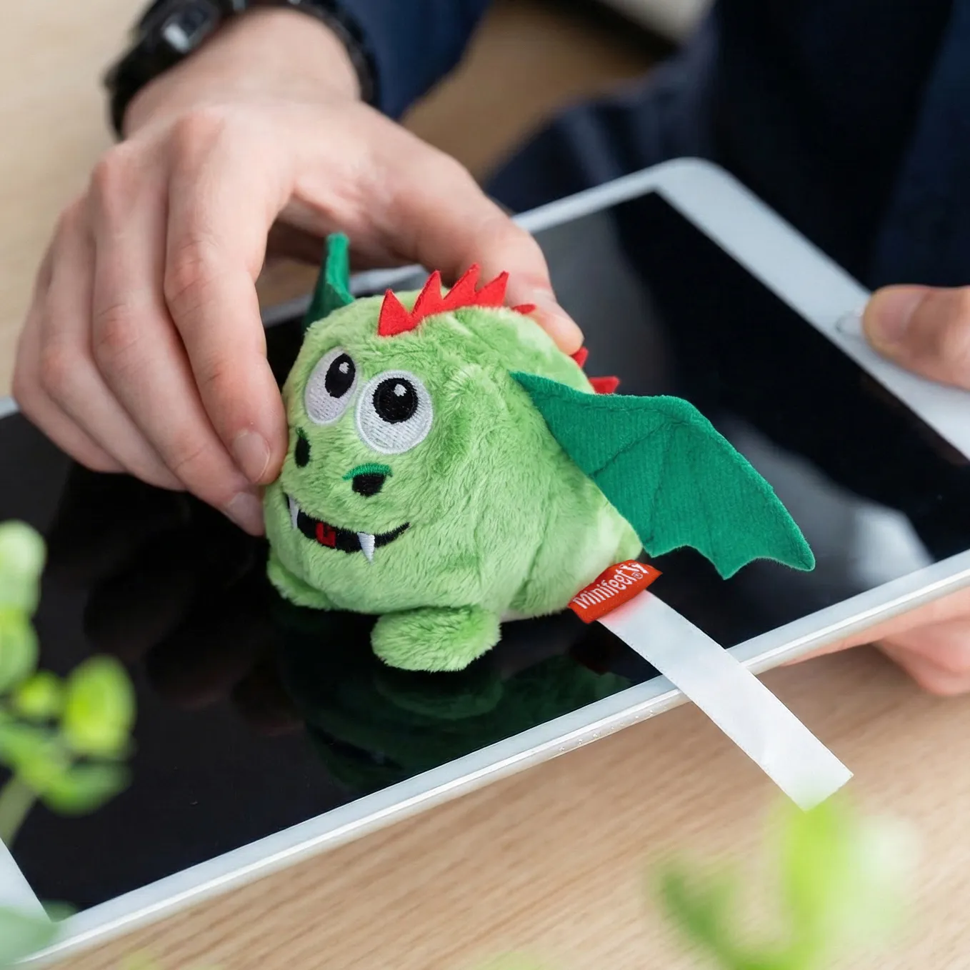 Schmoozies® Drache, hellgrün – Bild 3