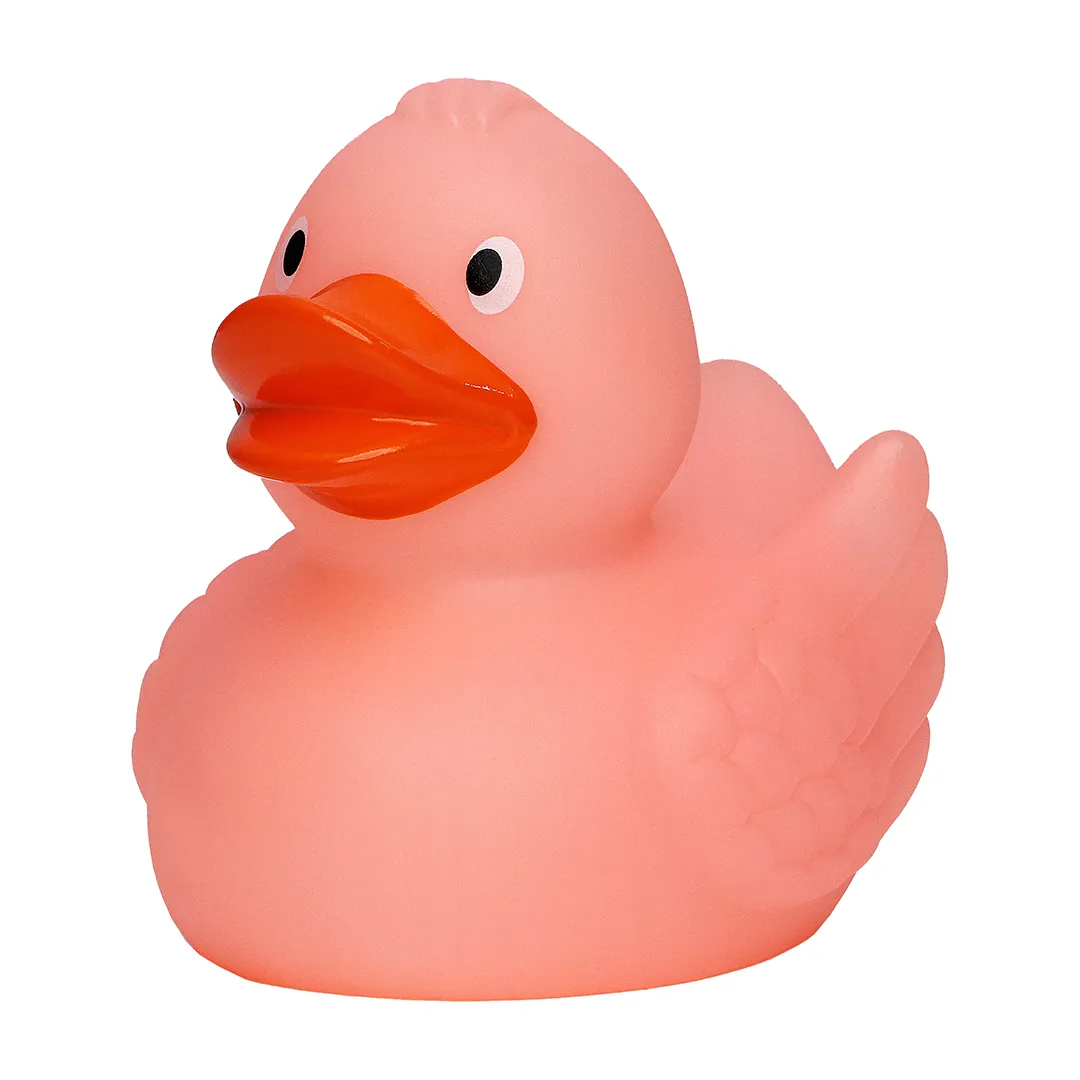 Quietsche-Ente nachleuchtend, rosa – Bild 3