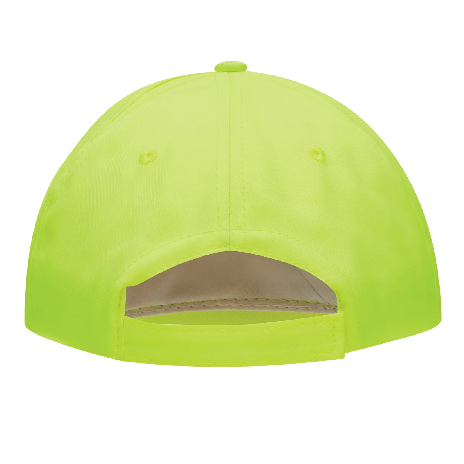 SHINY - 5-Panel-Baseball-Cap, gelb, weiß – Bild 4