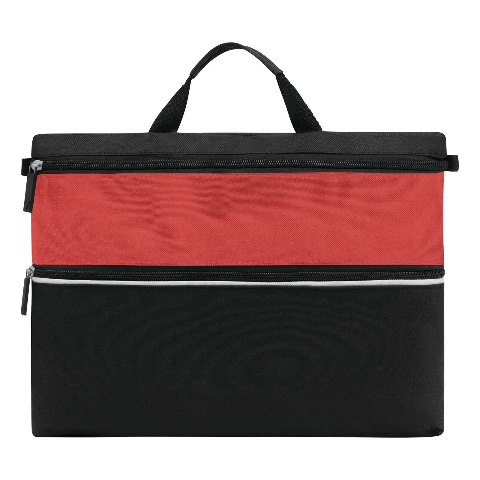 FILE - Dokumententasche, rot, schwarz – Bild 2