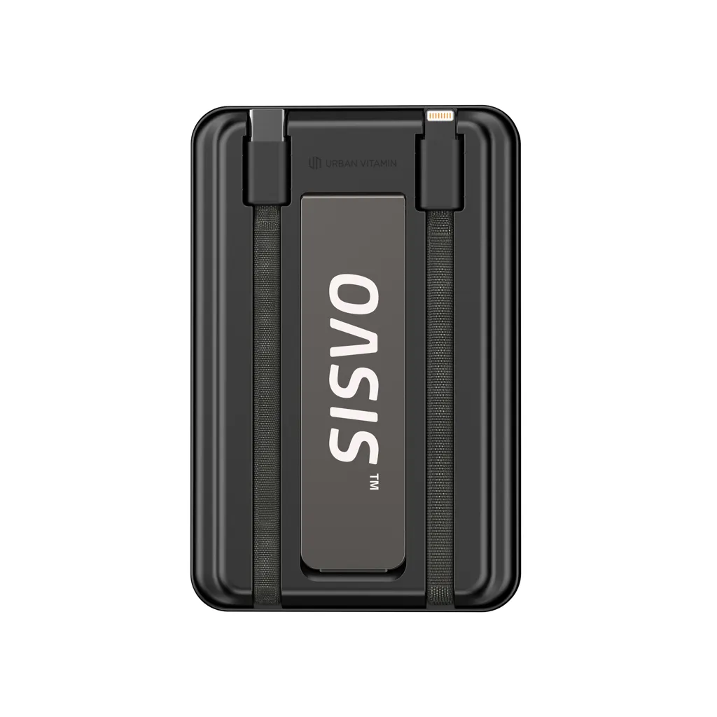 Urban Vitamin Delano 5-in-1 10.000mAh 20W PD magn. Powerbank, schwarz – Bild 18