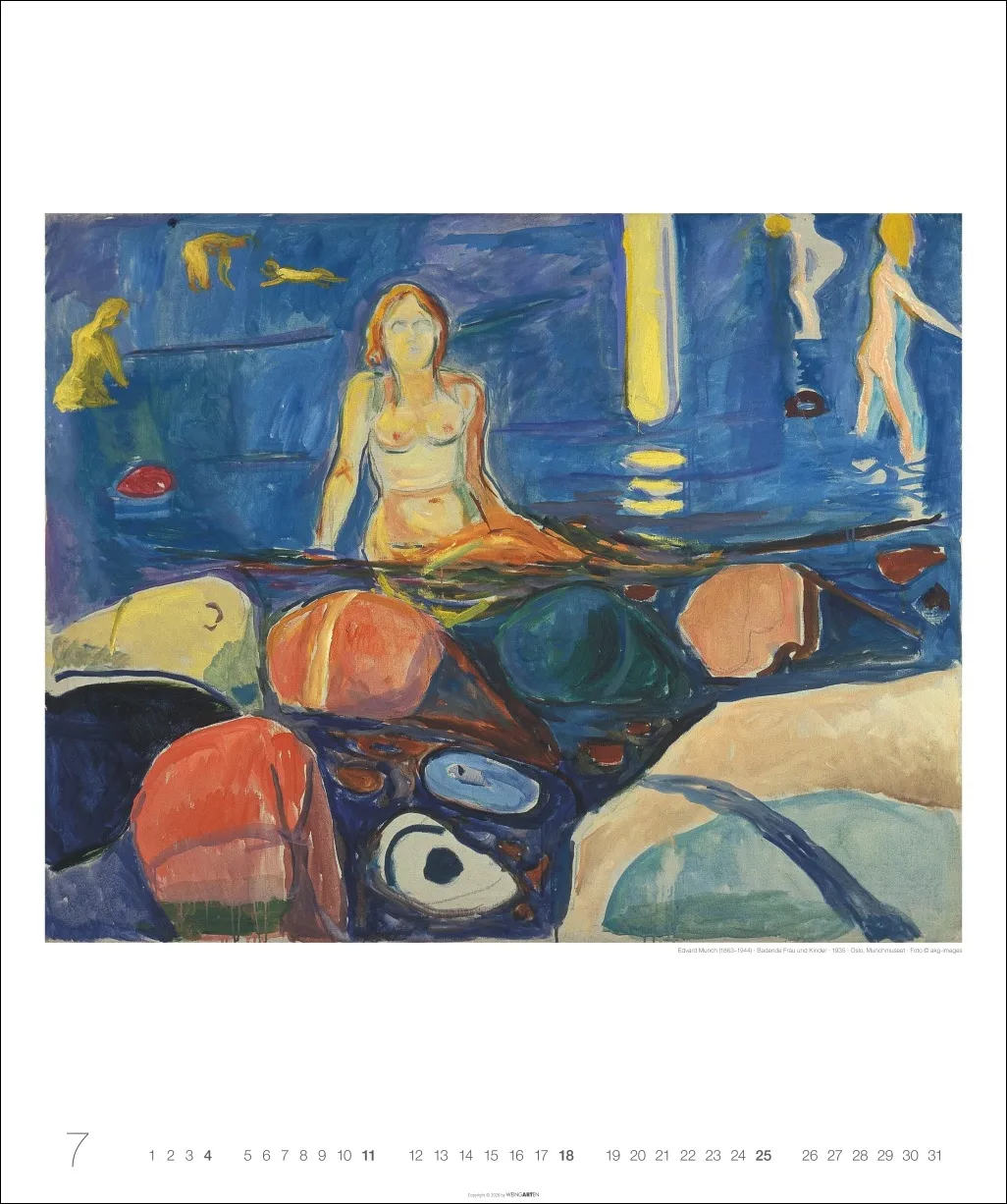 Edvard Munch Edition Wandkalender 2027 – Bild 8