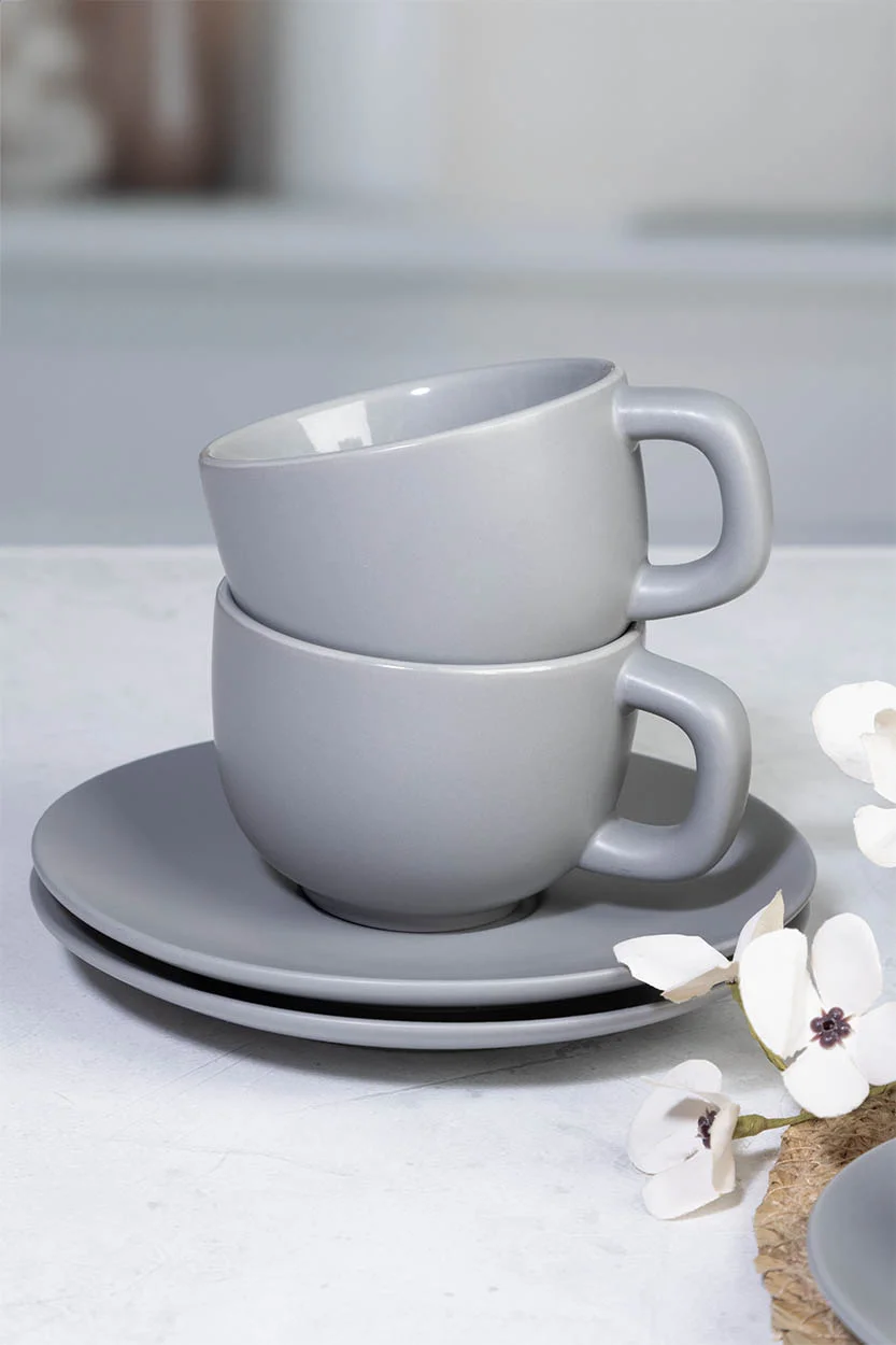 Cappuccinotassenset Caturra Plus, grau – Bild 4