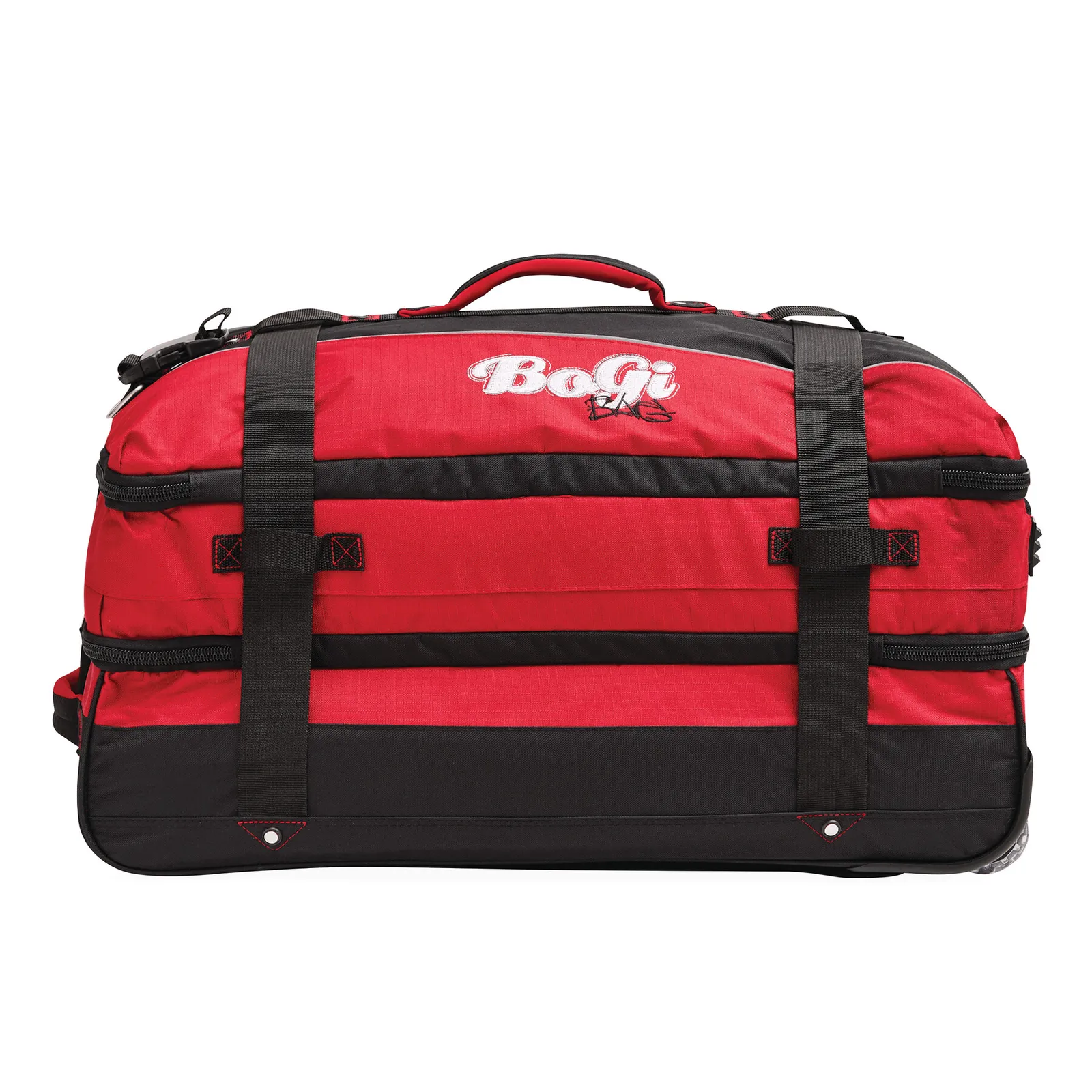 BOGI L - Trolley-Reisetasche BoGi L, rot, schwarz – Bild 4
