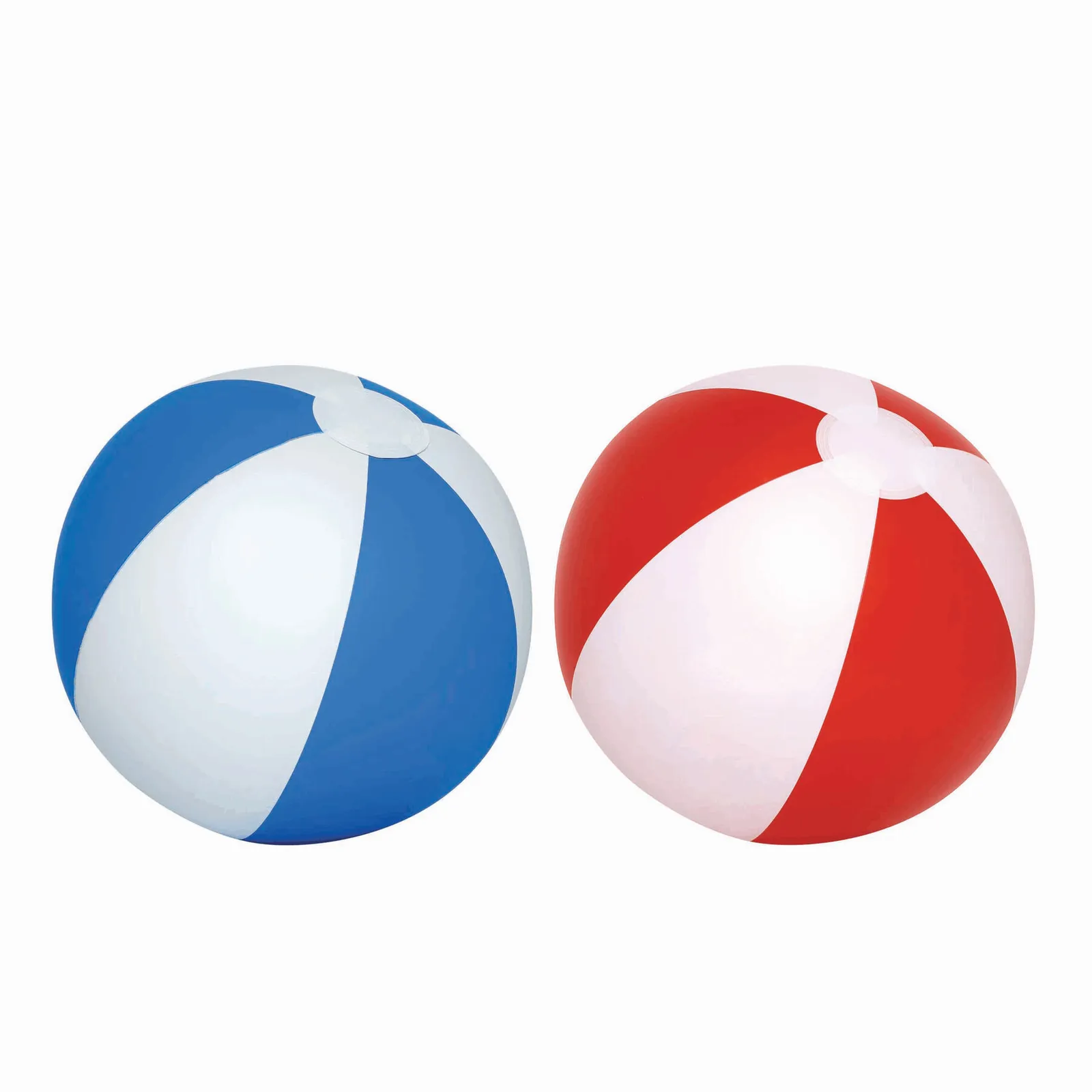 ATLANTIC - Aufblasbarer Strandball, rot, weiß – Bild 5