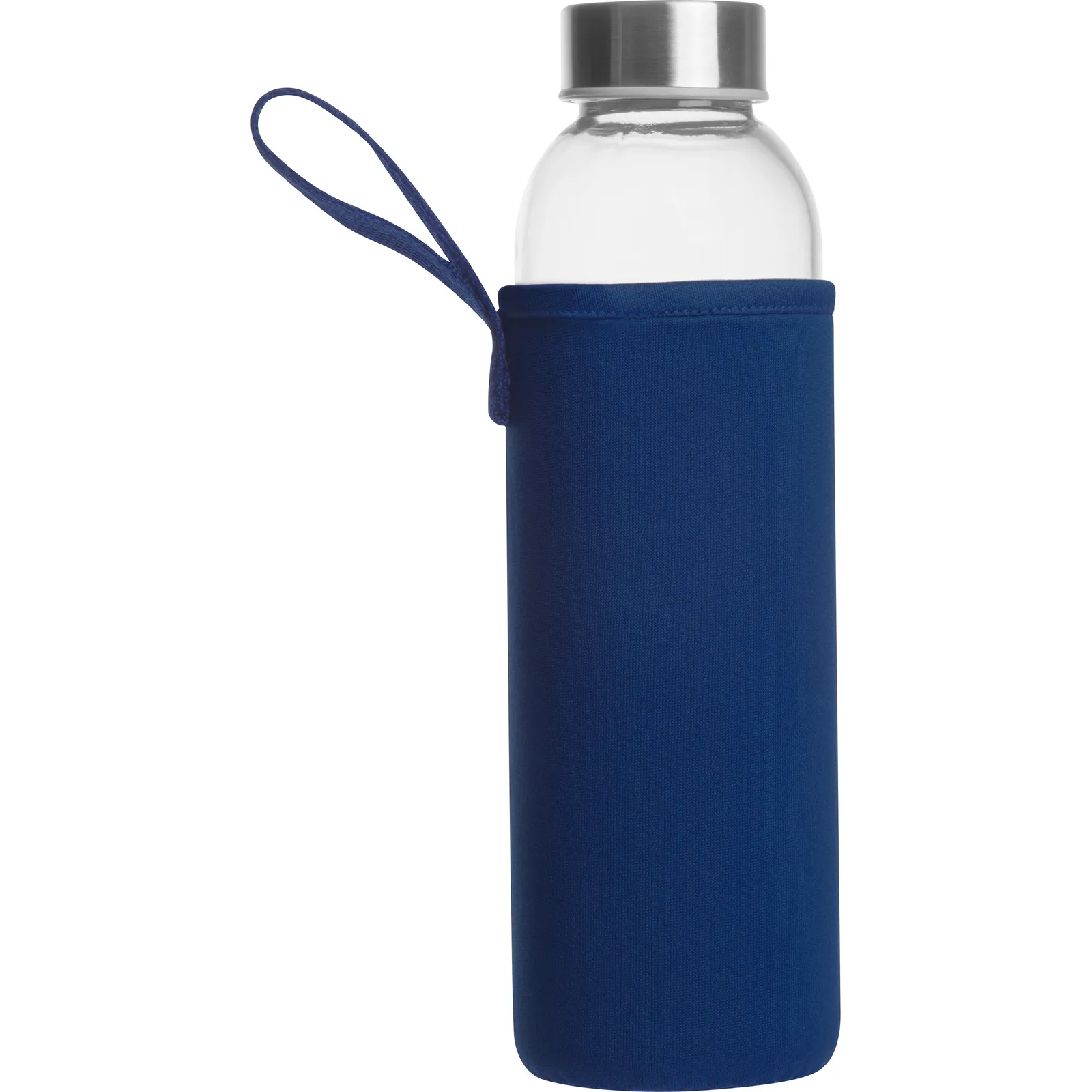 Glasflasche Klagenfurt, dunkelblau – Bild 4