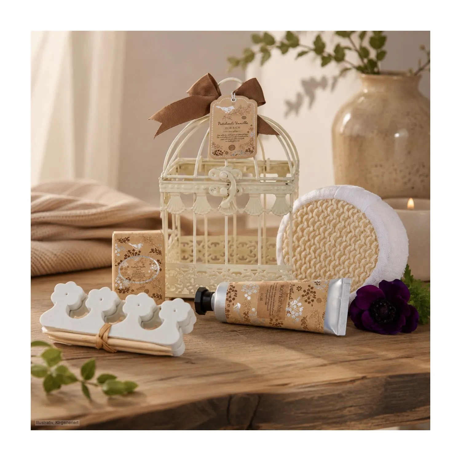 Wellness-Geschenkset: La Volière, weiß – Bild 3