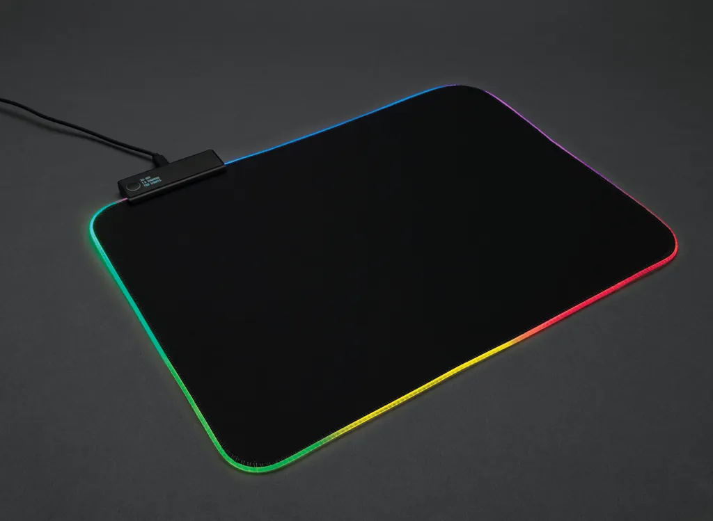 RGB Gaming Mauspad, schwarz – Bild 10