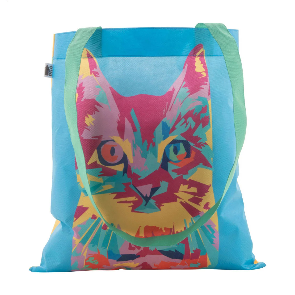 individuelle Einkaufstasche SuboShop A RPET, weiß – Bild 7