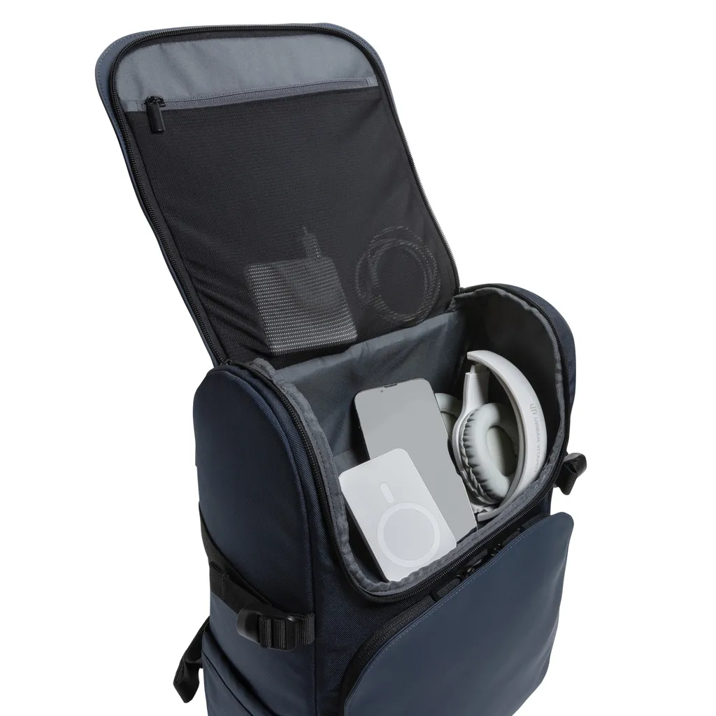 Pascal AWARE™ RPET Deluxe Weekend Rucksack, navy blau – Bild 9