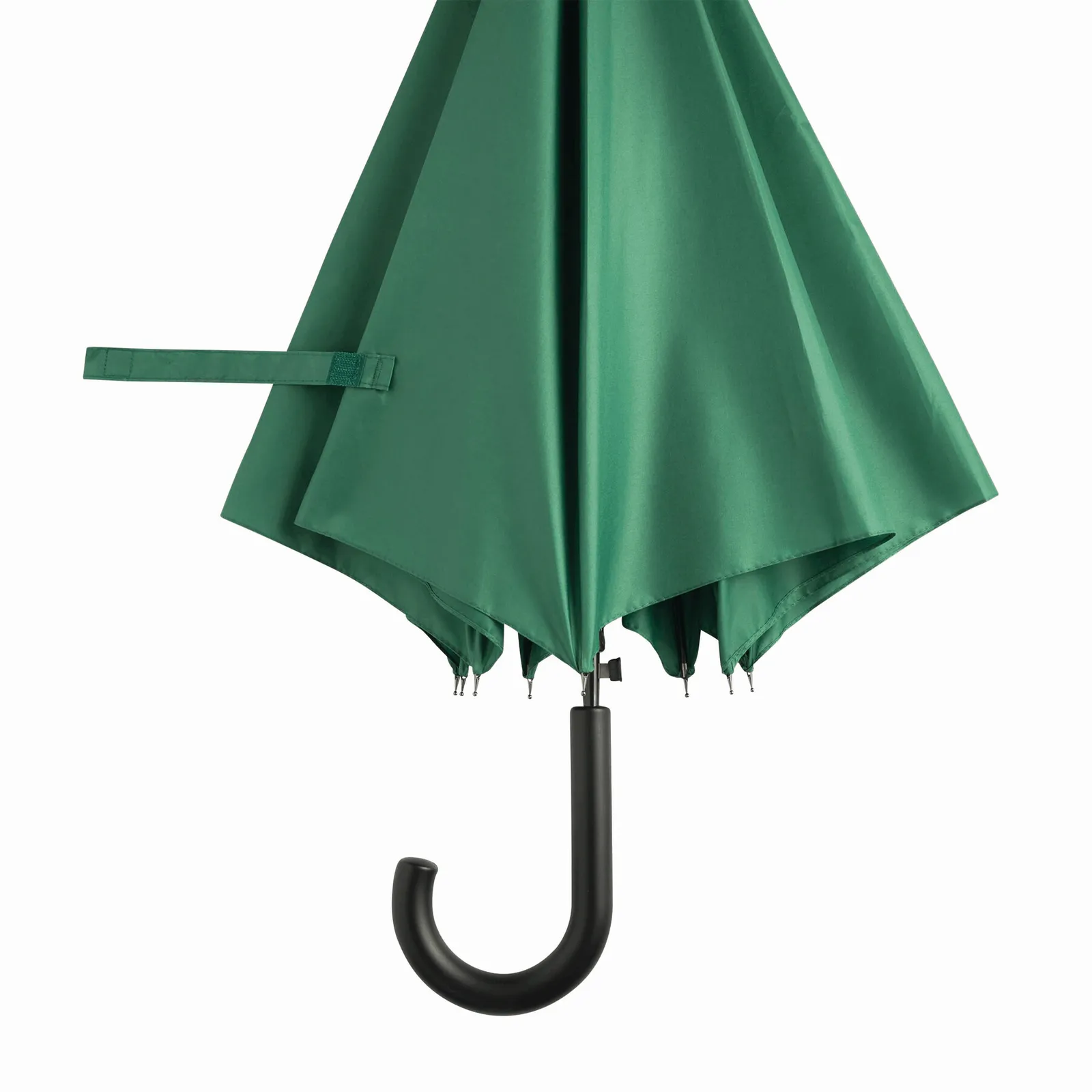 WIND Umbrella, Windproof-Stockschirm, dunkelgrün – Bild 4