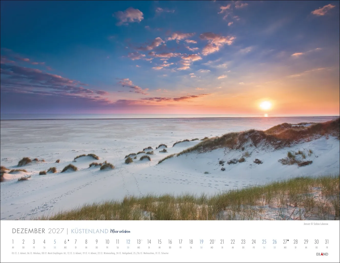 Küstenland Wandkalender 2027 – Bild 13