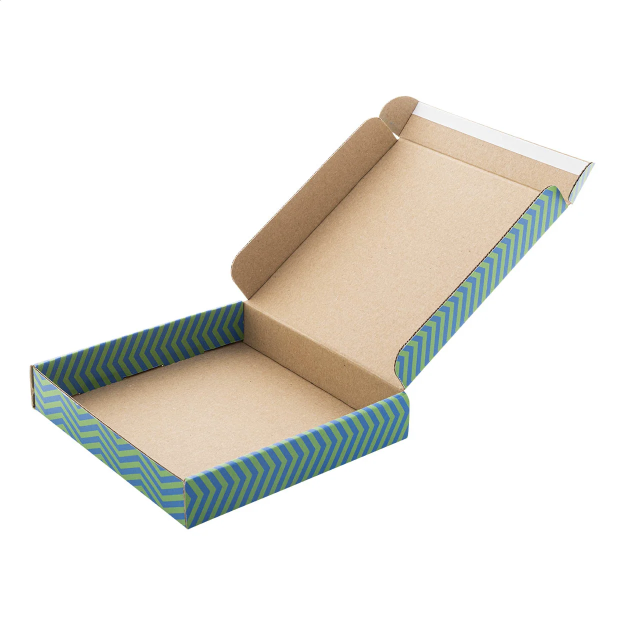 flacher Versandkarton CreaBox Post Slim S, weiß – Bild 3