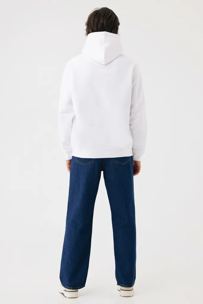 IQONIQ Joshua Hoodie aus recycelter Baumwolle, recycled white – Bild 8
