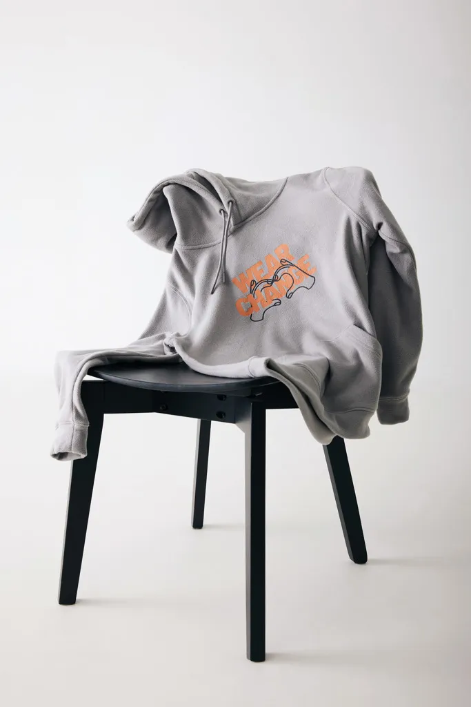 IQONIQ Trivor Mikrofleece-Kapuzen-Pulli aus recyc. Polyester, storm grey – Bild 4