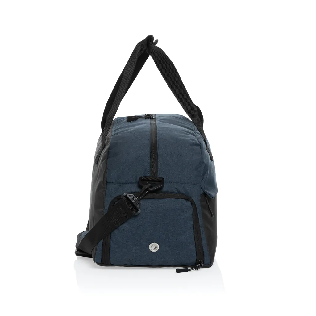 Kazu AWARE™ RPET Weekend-Duffel-Bag, blau – Bild 3
