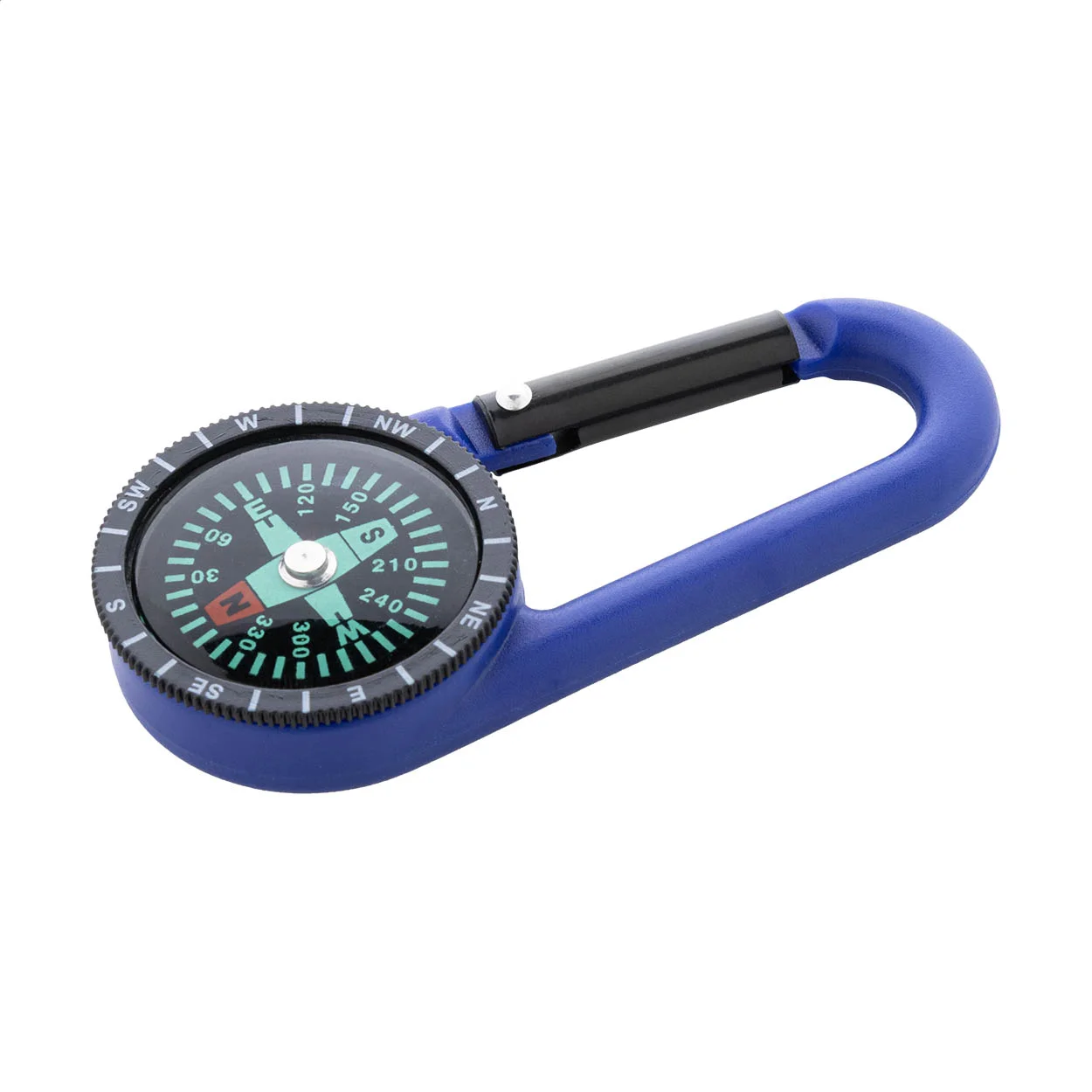 Karabiner Edmund, blau, schwarz – Bild 3