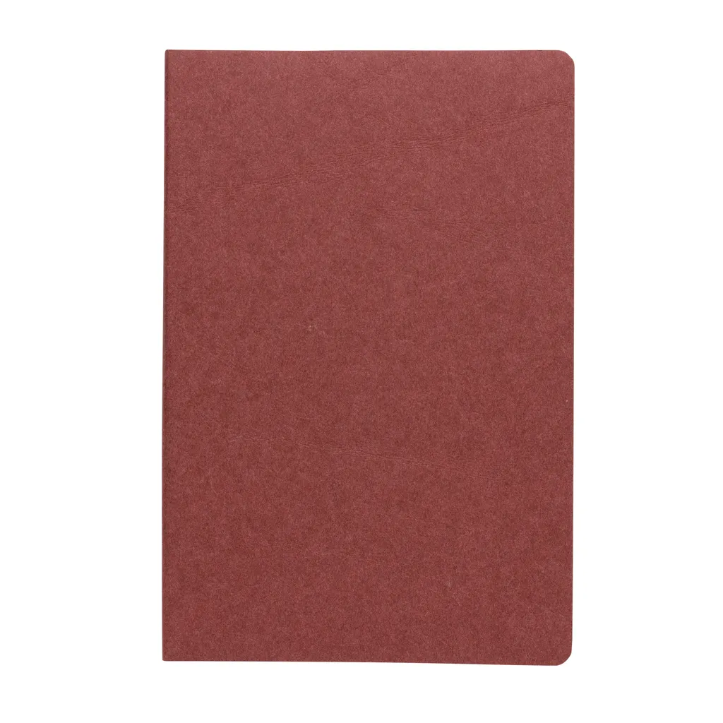 Salton Luxus Kraftpapier Notizbuch A5, kirschrot – Bild 4