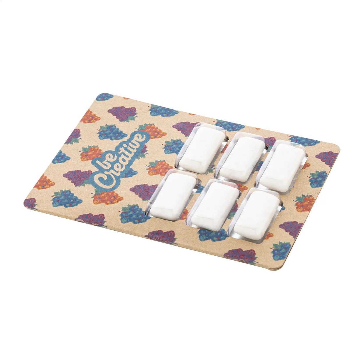 Kaugummi CreaChew Deluxe Eco in individueller Verpackung, natur – Bild 2