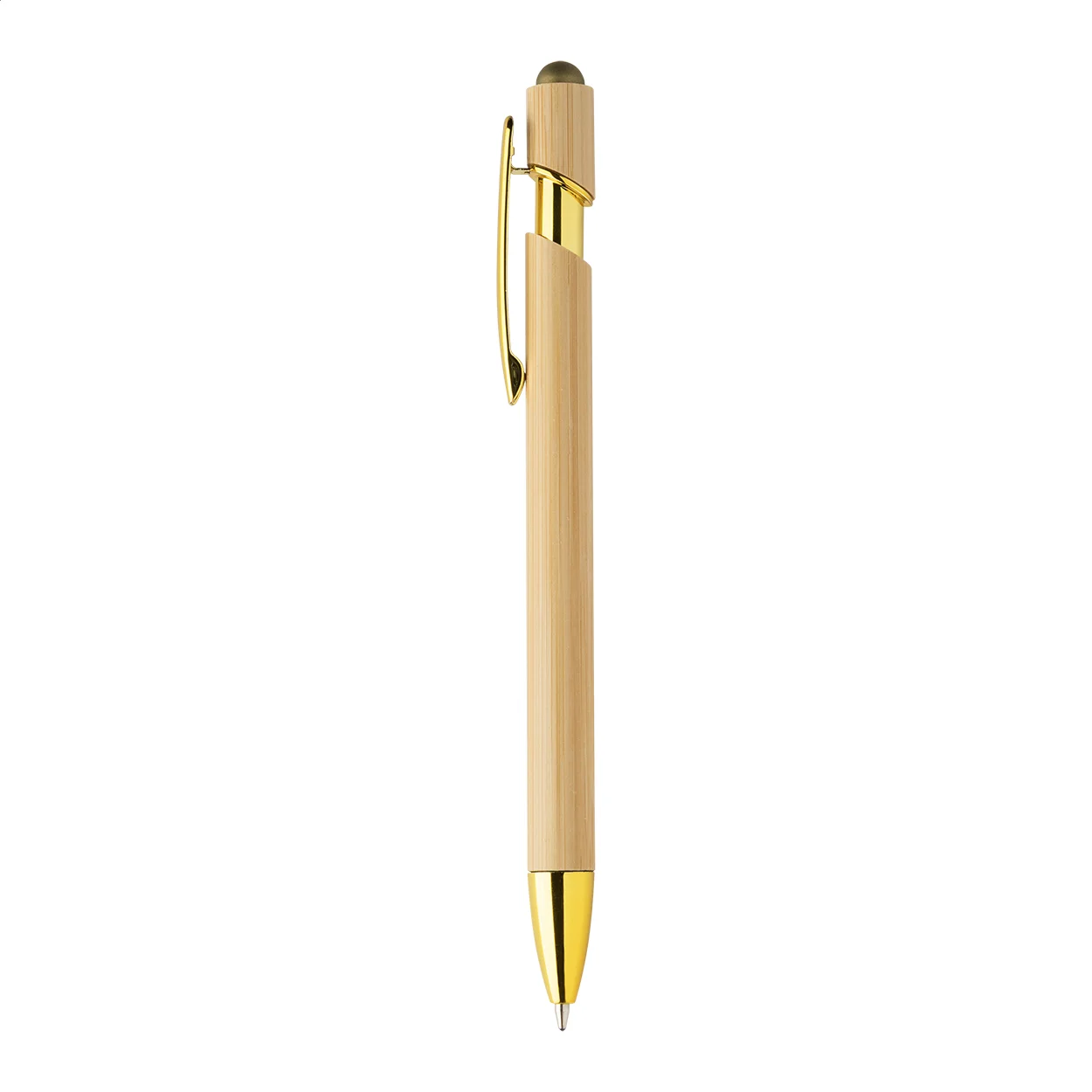 Touchpen-Kugelschreiber Tonnel Boo, gold – Bild 6