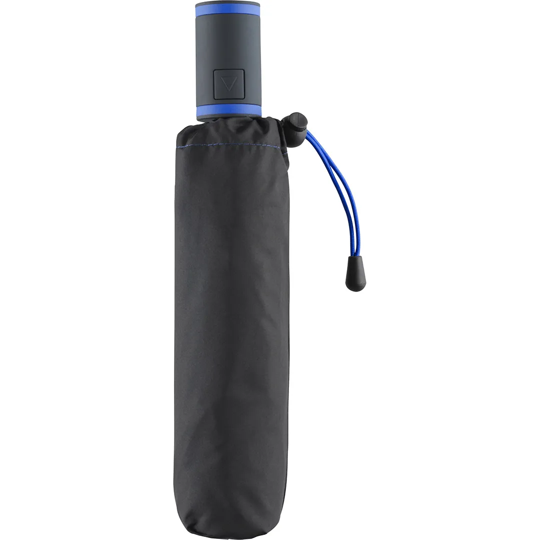 Taschenschirm FARE® AC Mini Style, schwarz-euroblau – Bild 6