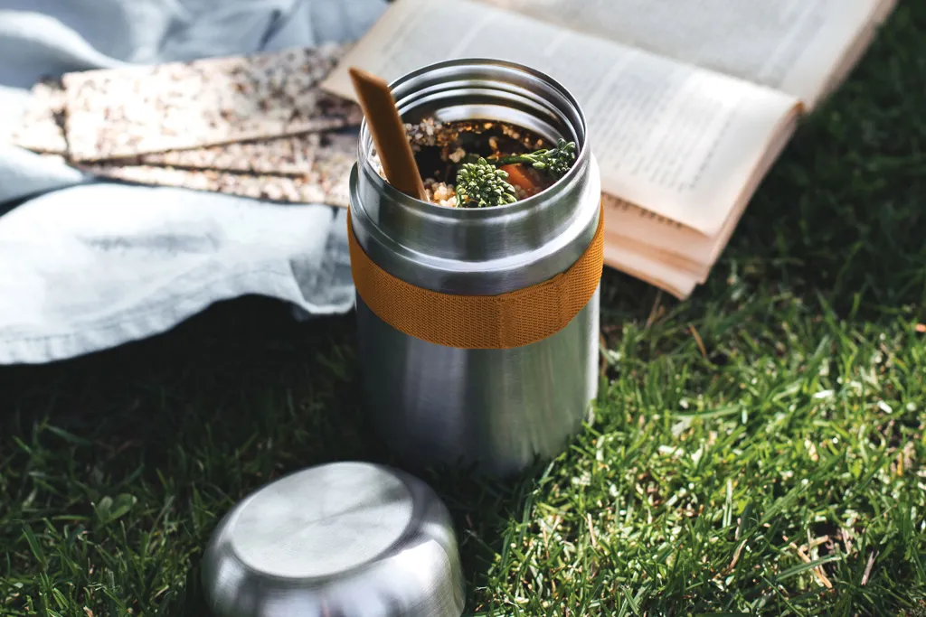 Black+Blum Food Flask 400ml, orange – Bild 6