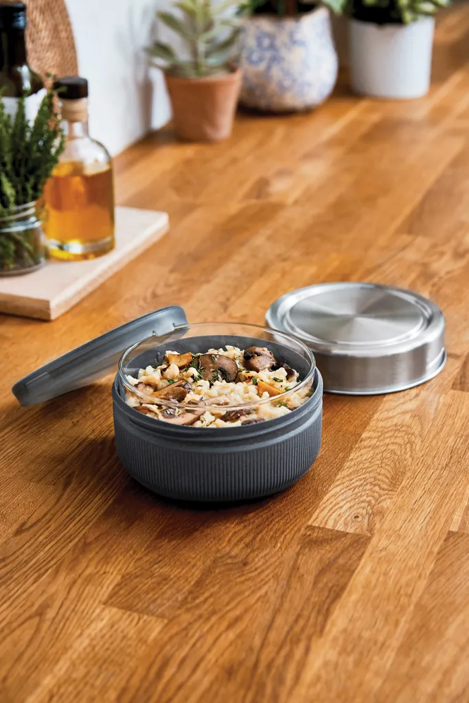 Black+Blum Glass Lunch Bowl 750ml, silber – Bild 10