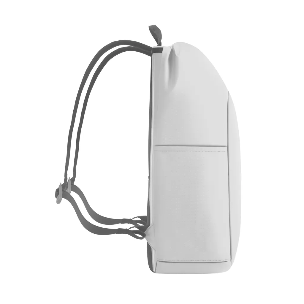 Urban wasserabweisender Anti-Diebstahl Rucksack, off white – Bild 4