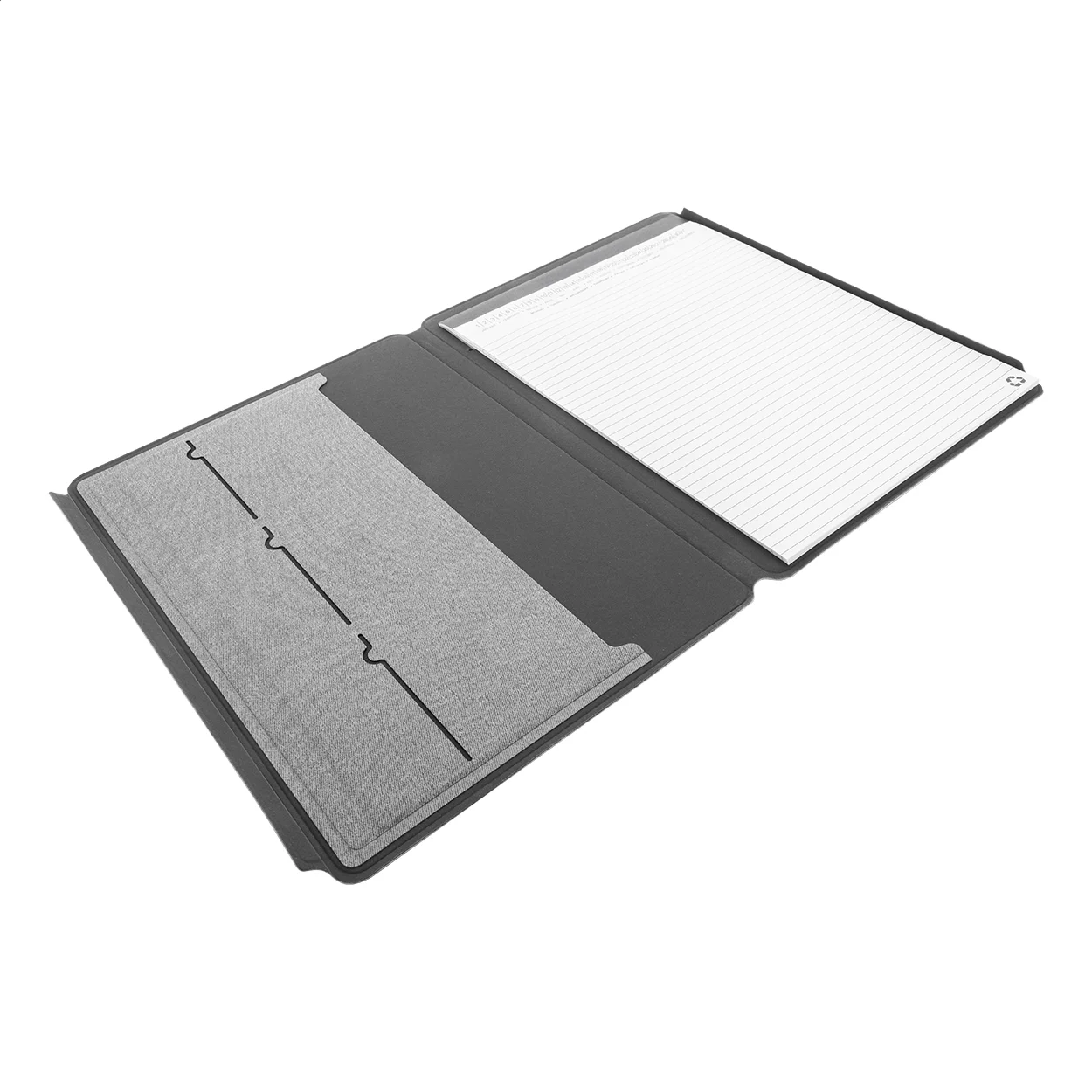 Dokumentenmappe Mappu A4 aus RPU, grau – Bild 6