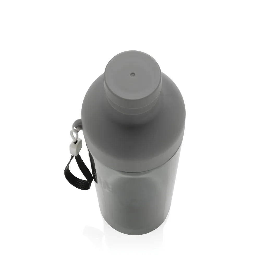 Impact auslaufsichere Wasserflasche aus RCS recyc. PET 600ml, schwarz – Bild 3