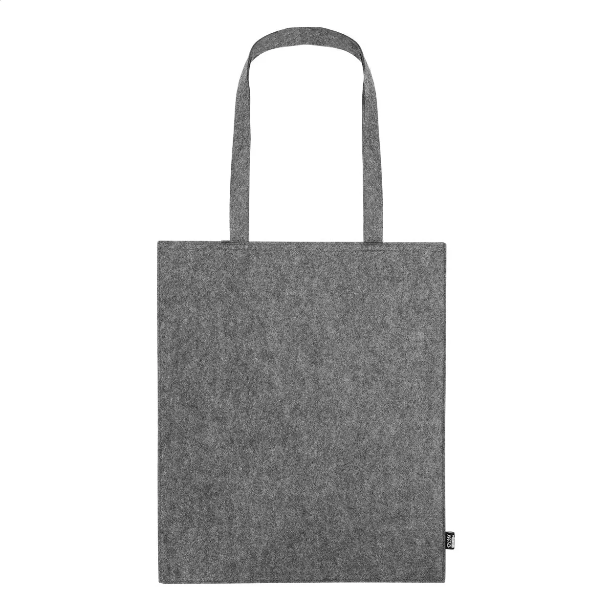 Einkaufstasche RPET Refelt Shop Plus, grau – Bild 2