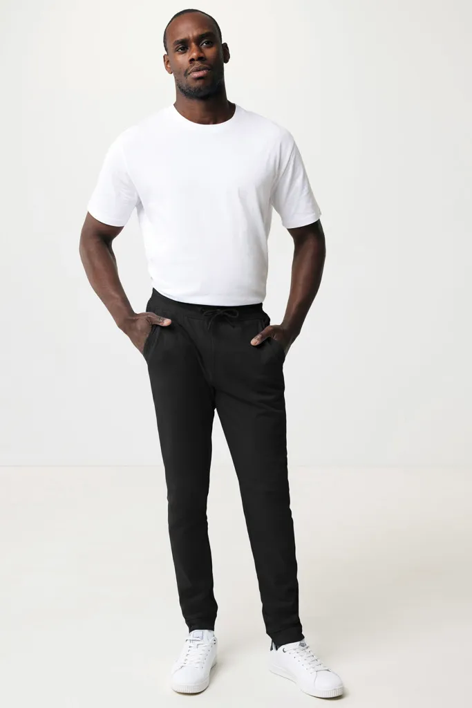 IQONIQ Cooper Jogger aus recycelter Baumwolle, schwarz – Bild 6