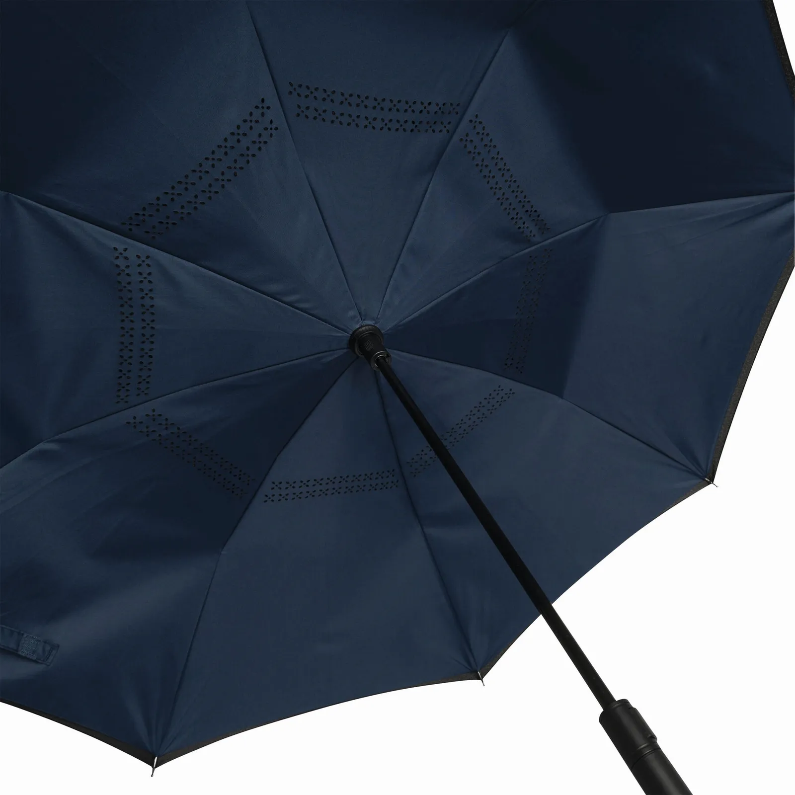 OPPOSITE - Automatik Stockschirm dunkelblau, schwarz, dunkelblau, schwarz – Bild 7