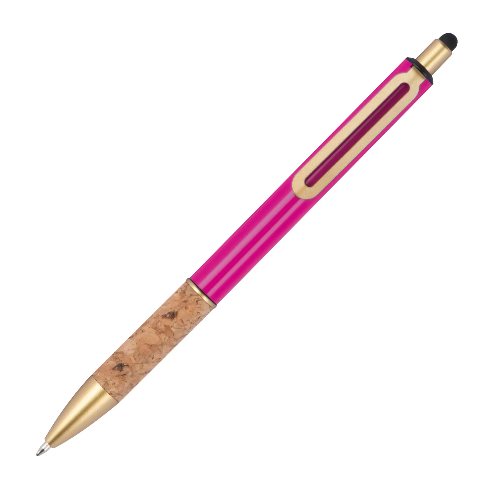Metall Kugelschreiber Capri, pink – Bild 3