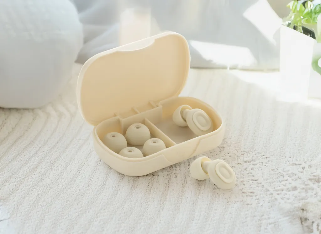 Sereva Geräuschreduzierende Ohrstöpsel, beige – Bild 7