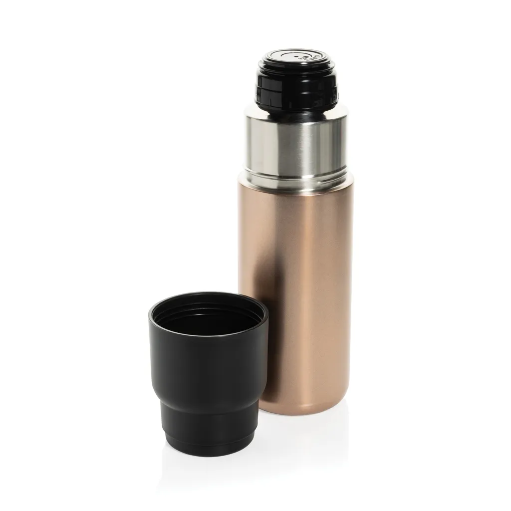 Thermocup RCS – recycelte Thermosflasche mit Becher, 500ml, Bronze – Bild 4
